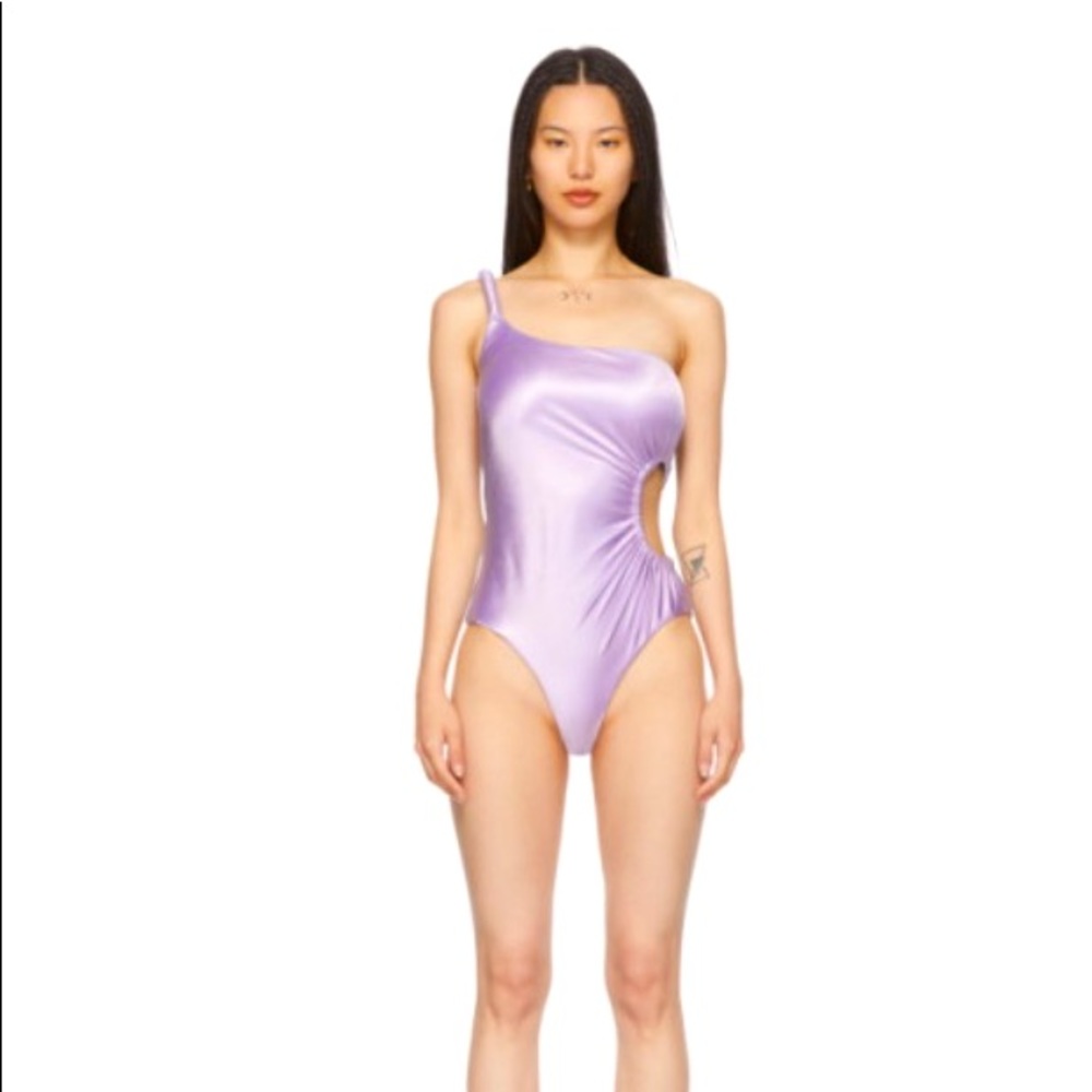 Isa boulder beautiful purple one piece